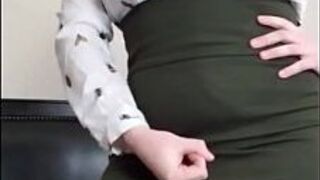 Стриптиз и сессия секстинга по дрочке - порно видео