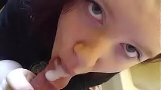 Минет и сперма в рот - порно видео